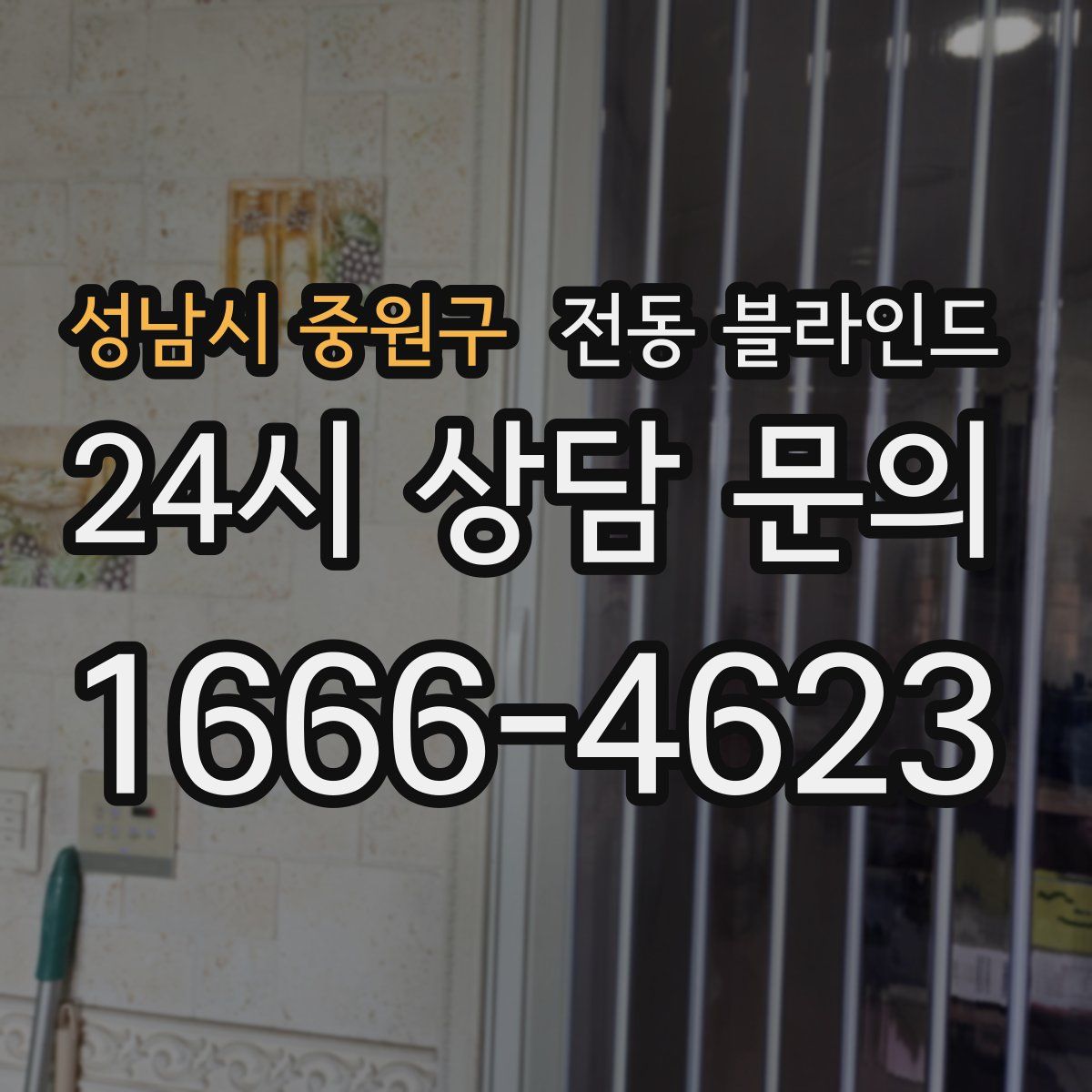 성남시 중원구 전동 블라인드