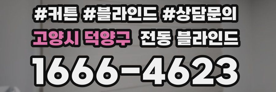 고양시 덕양구 전동 블라인드