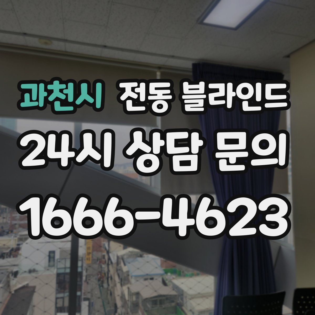 과천시 전동 블라인드