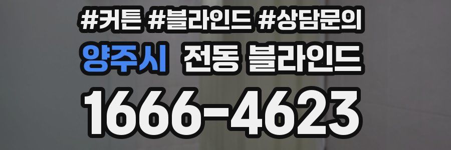 양주시 전동 블라인드