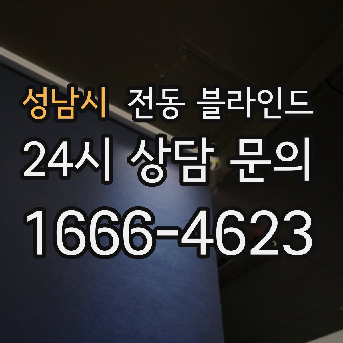 성남시 전동 블라인드