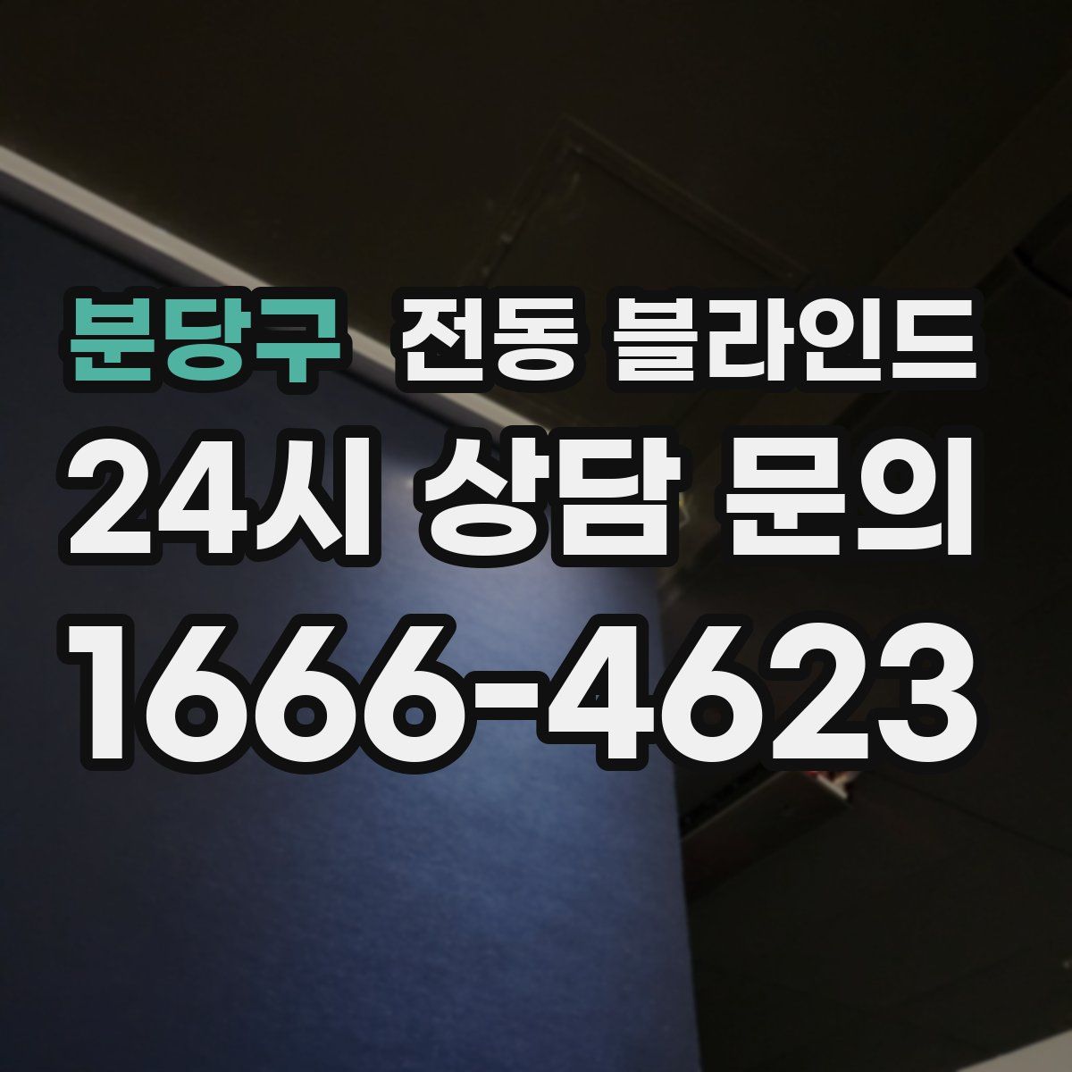 분당구 전동 블라인드