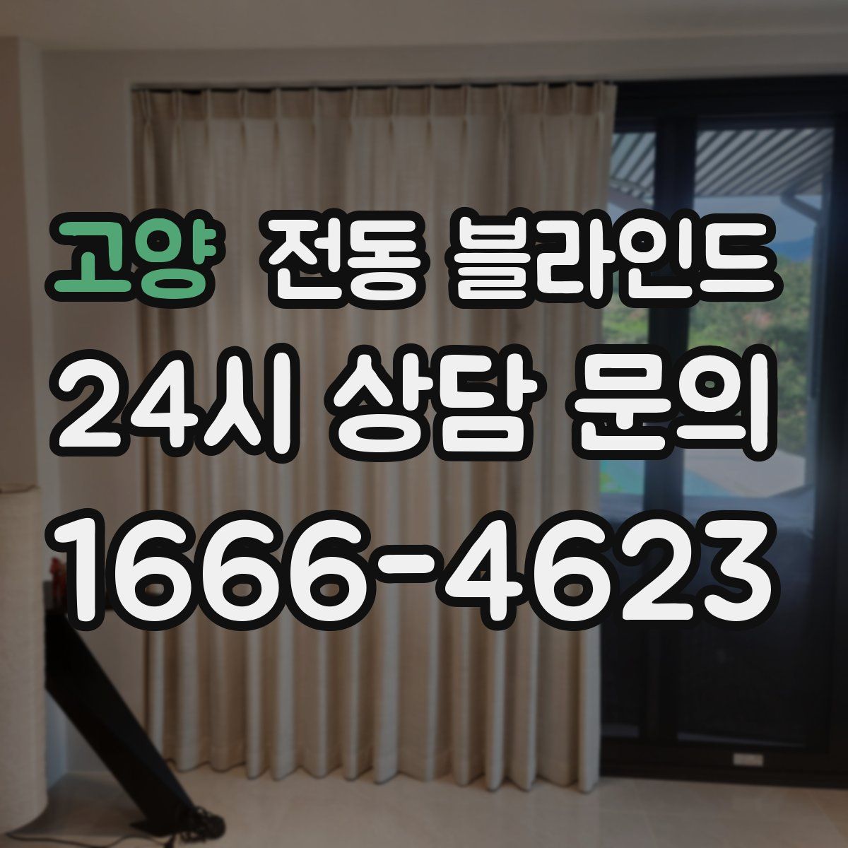고양 전동 블라인드