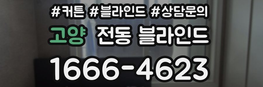 고양 전동 블라인드
