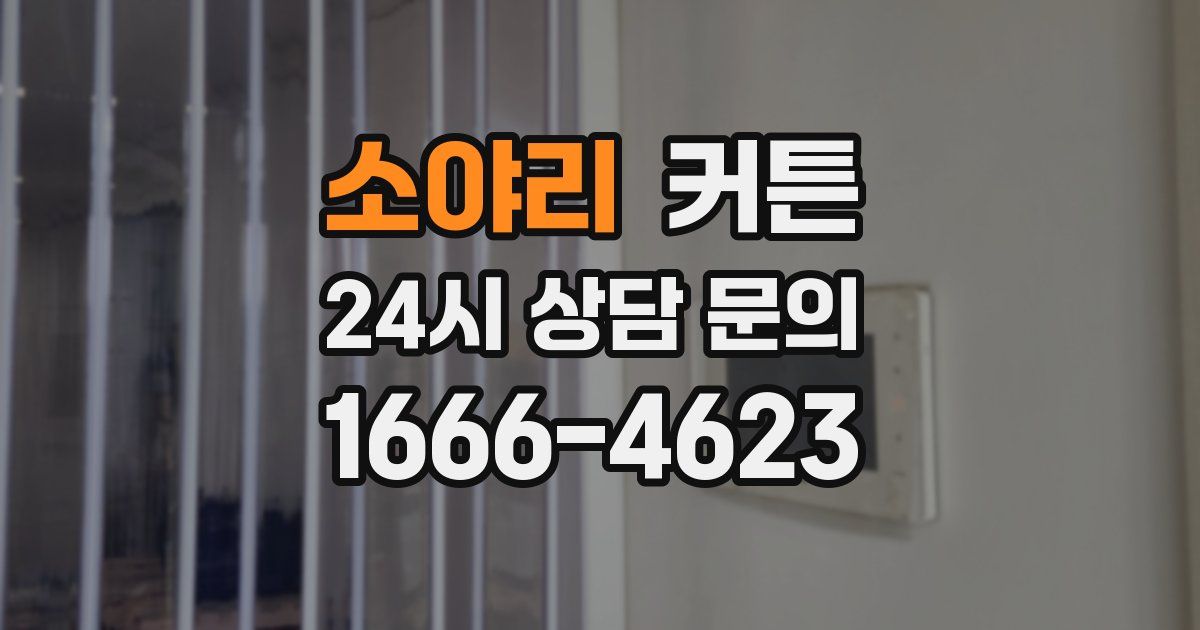 소야리 커튼