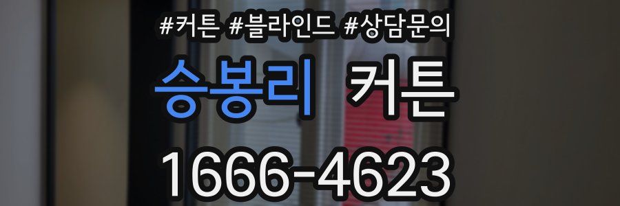 승봉리 커튼