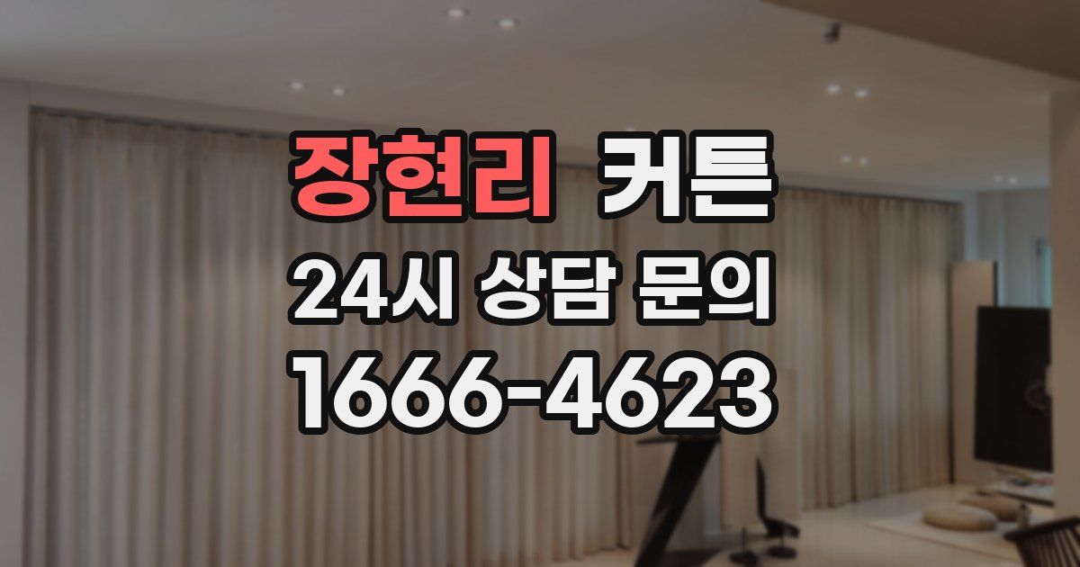장현리 커튼