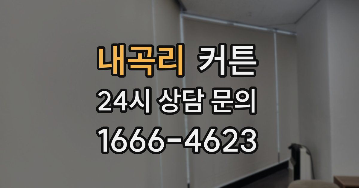 내곡리 커튼