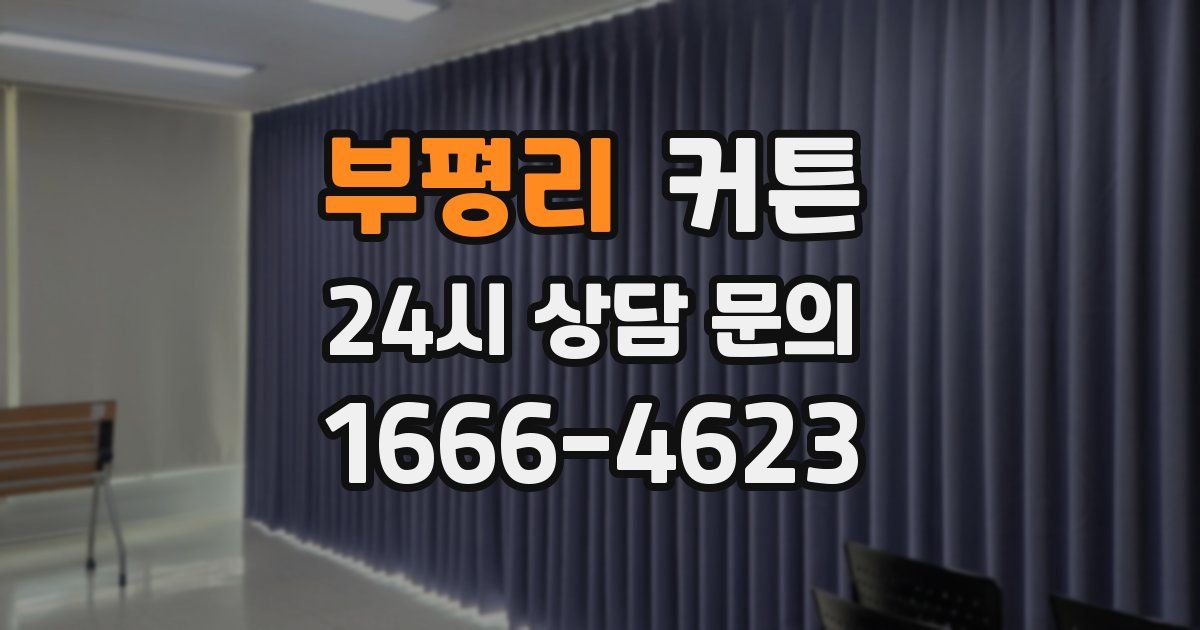 부평리 커튼