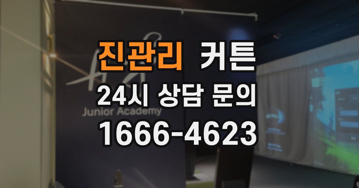 진관리 커튼