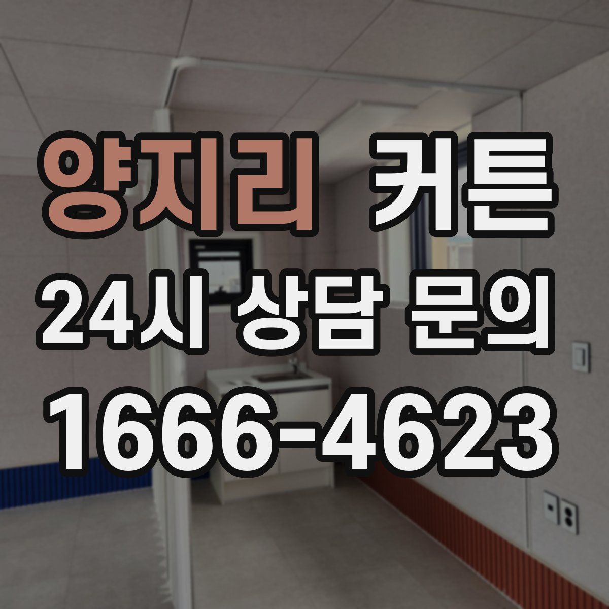 양지리 커튼
