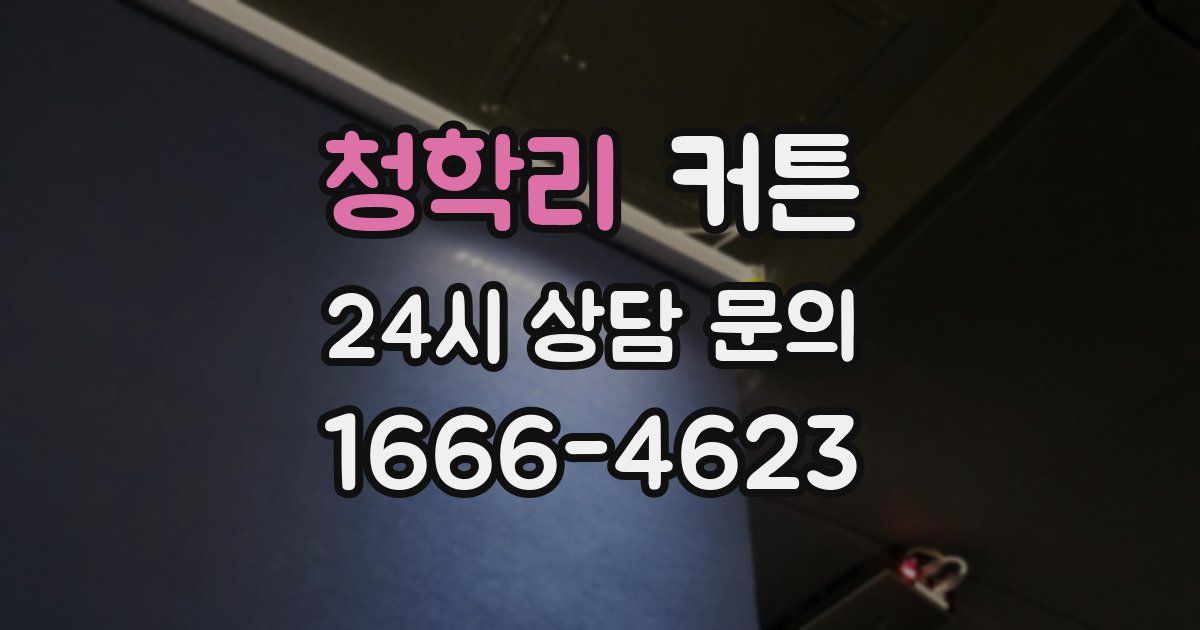 청학리 커튼