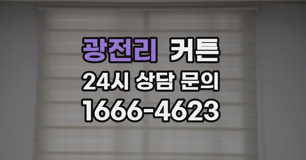 광전리 커튼