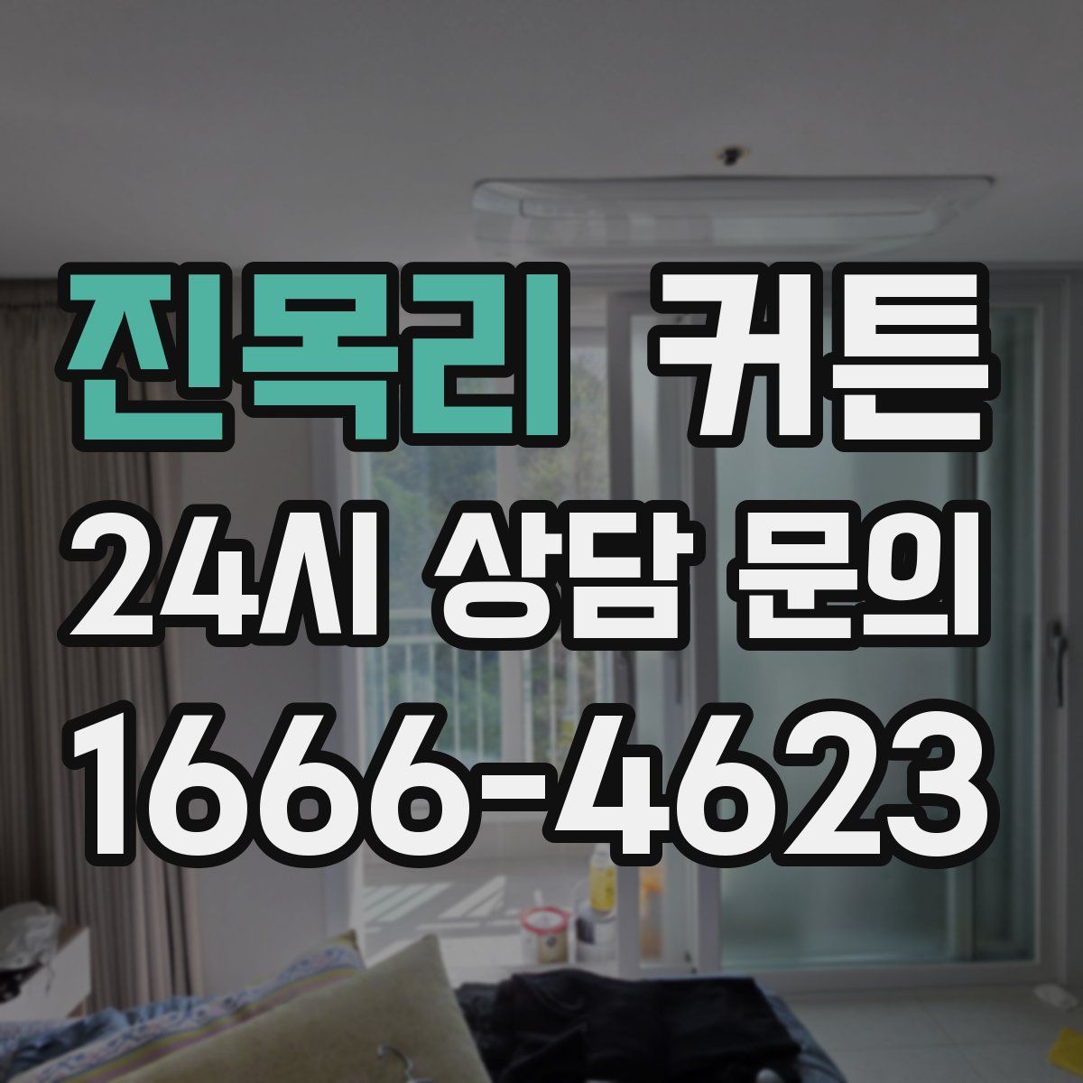 진목리 커튼