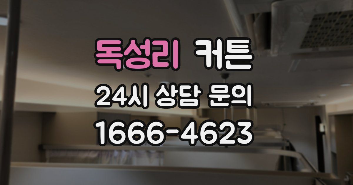 독성리 커튼