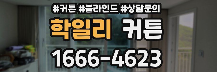 학일리 커튼
