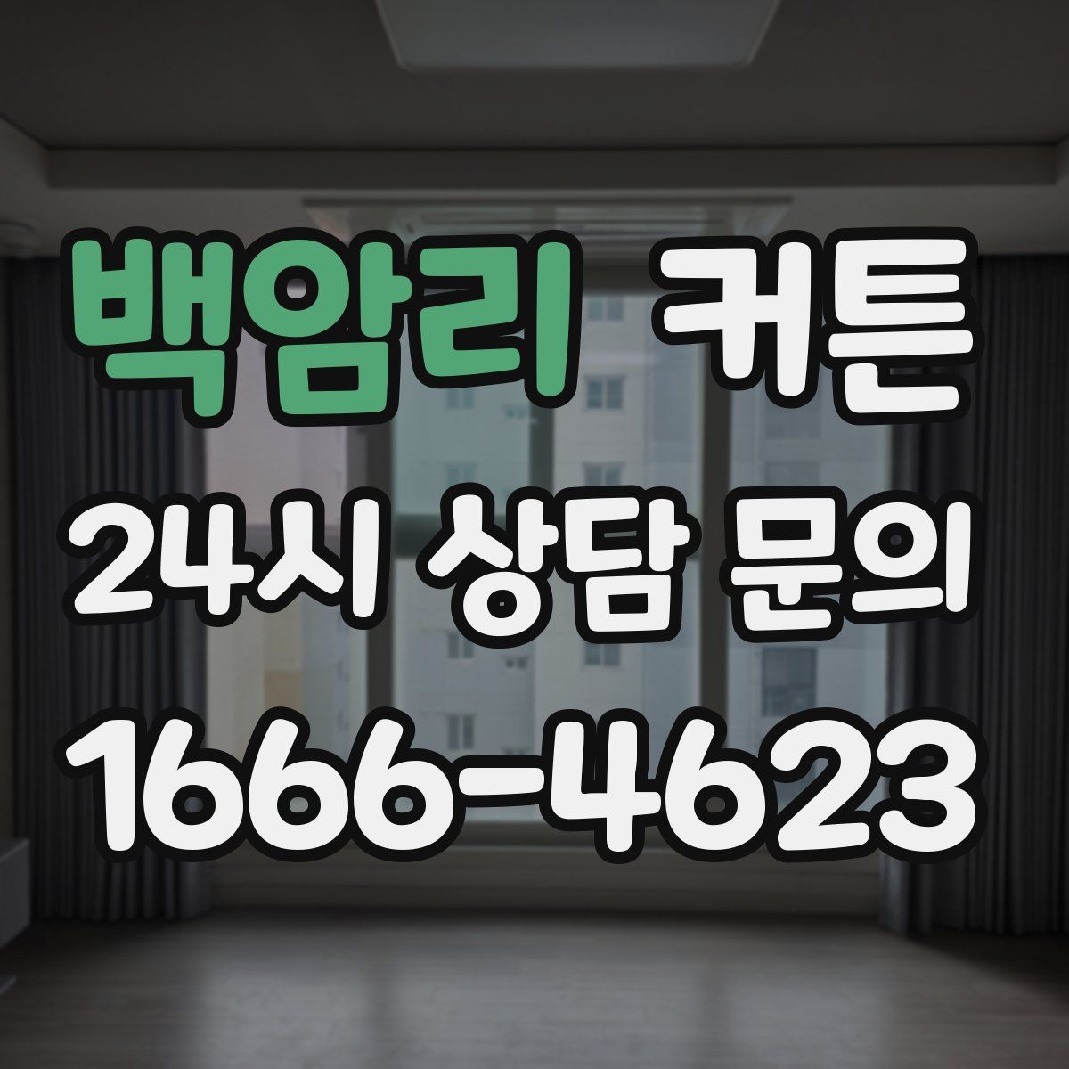 백암리 커튼