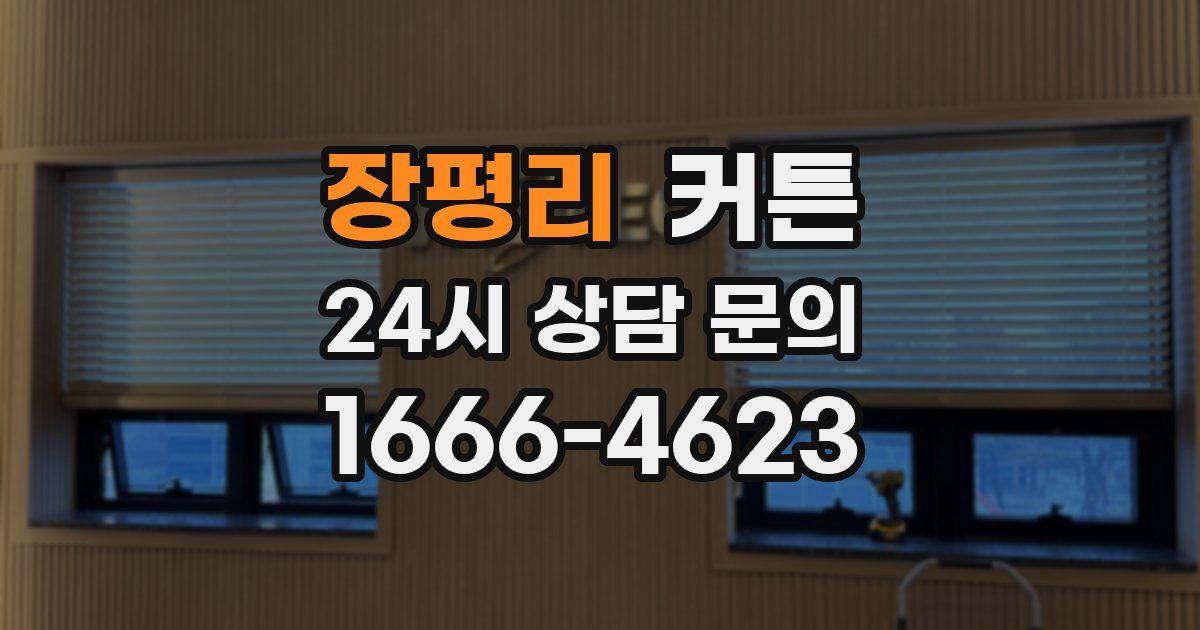 장평리 커튼
