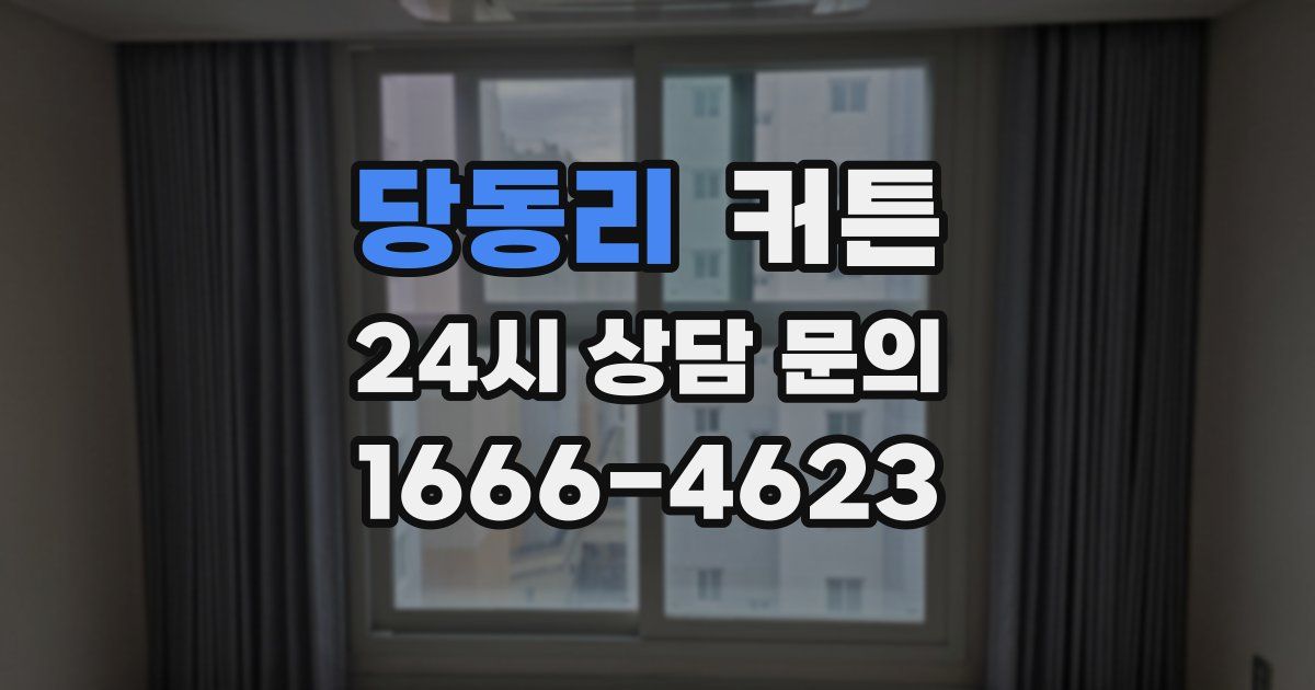 당동리 커튼