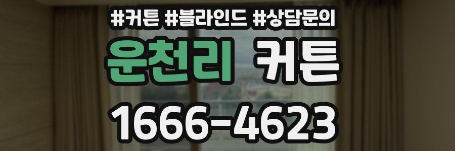 운천리 커튼
