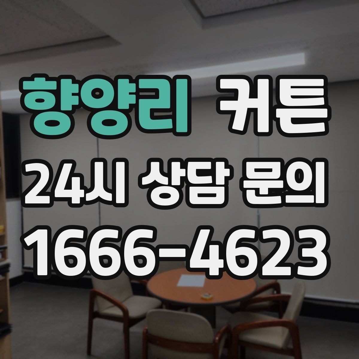 향양리 커튼