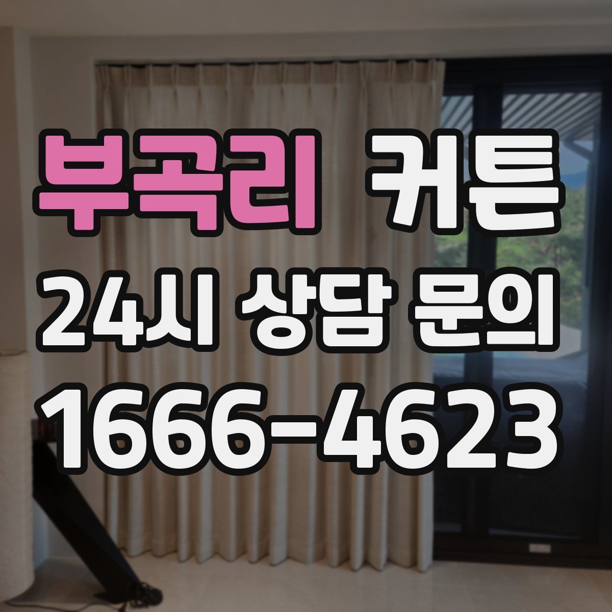 부곡리 커튼