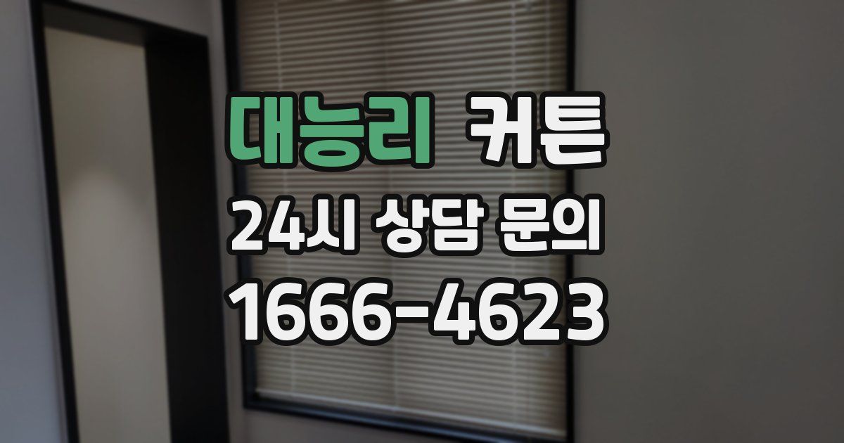 대능리 커튼