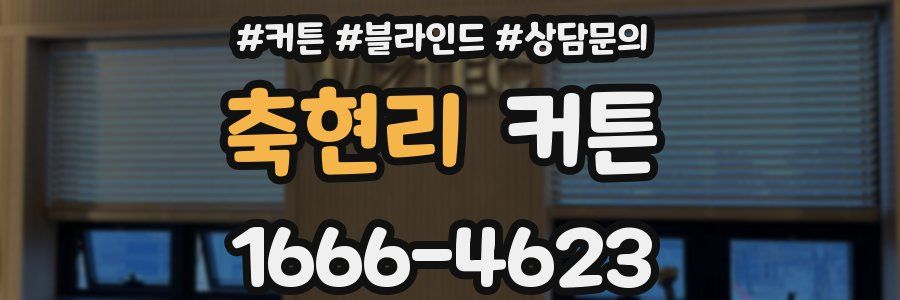 축현리 커튼