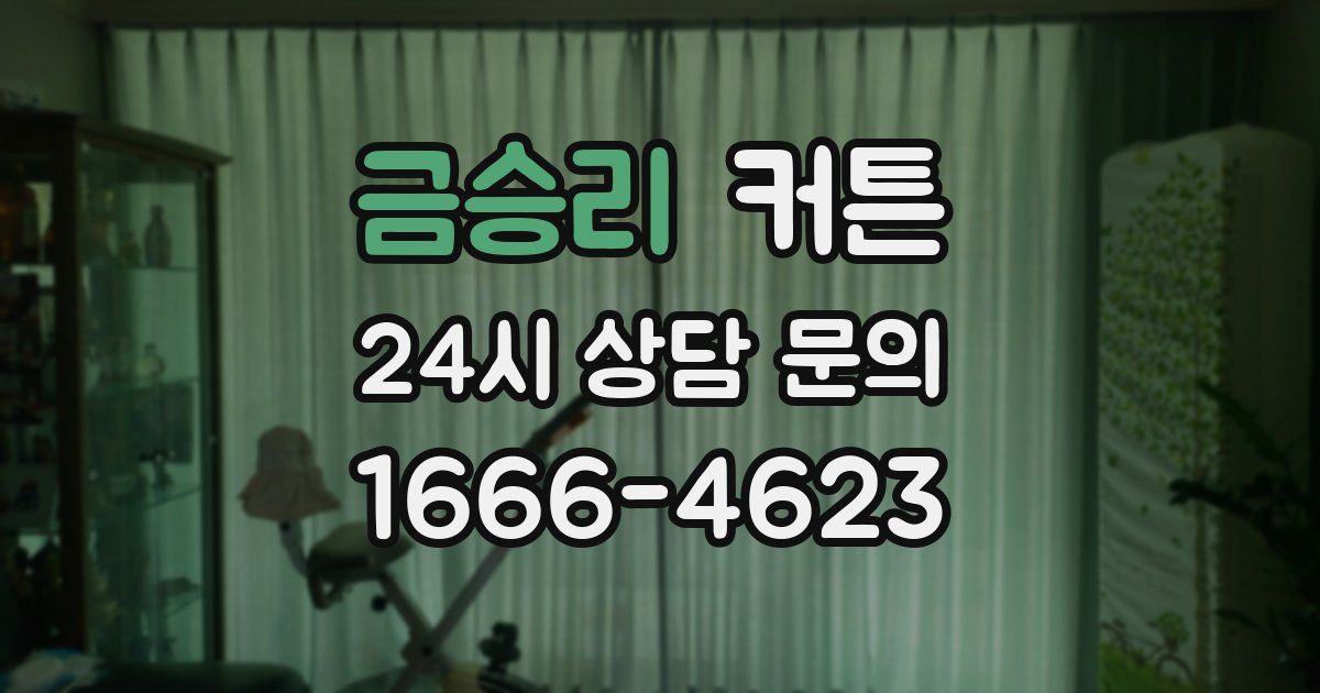 금승리 커튼