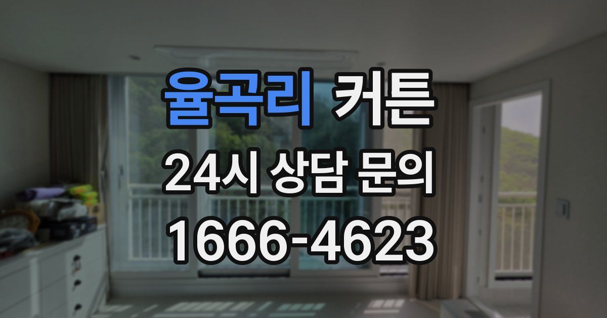 율곡리 커튼
