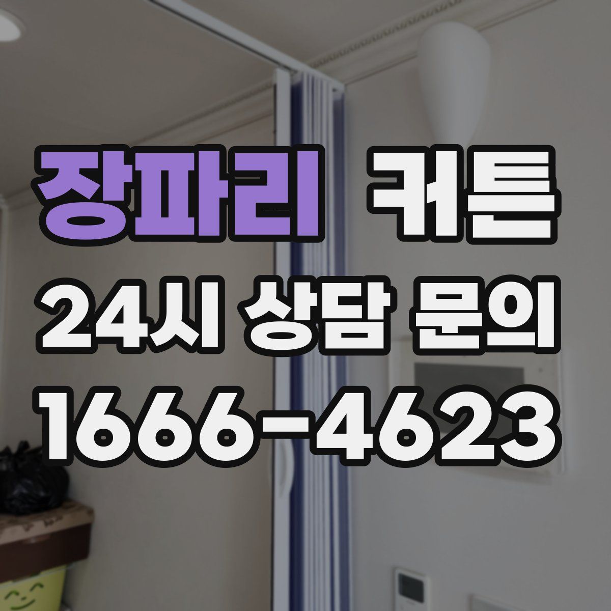 장파리 커튼