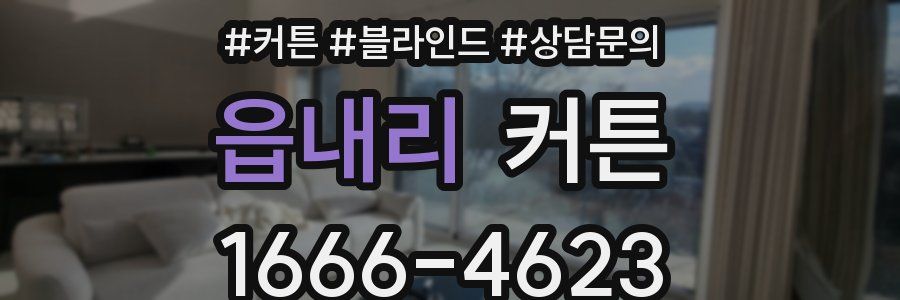 읍내리 커튼