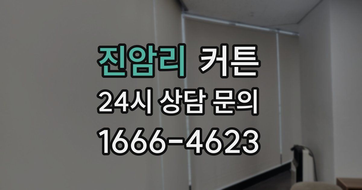 진암리 커튼
