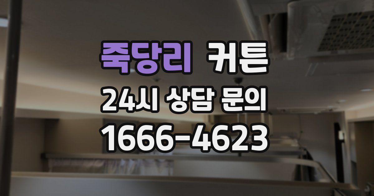 죽당리 커튼