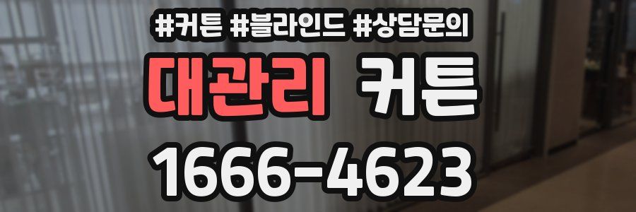 대관리 커튼