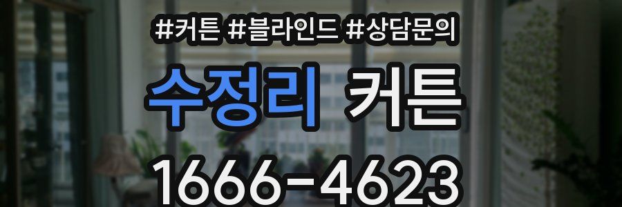 수정리 커튼