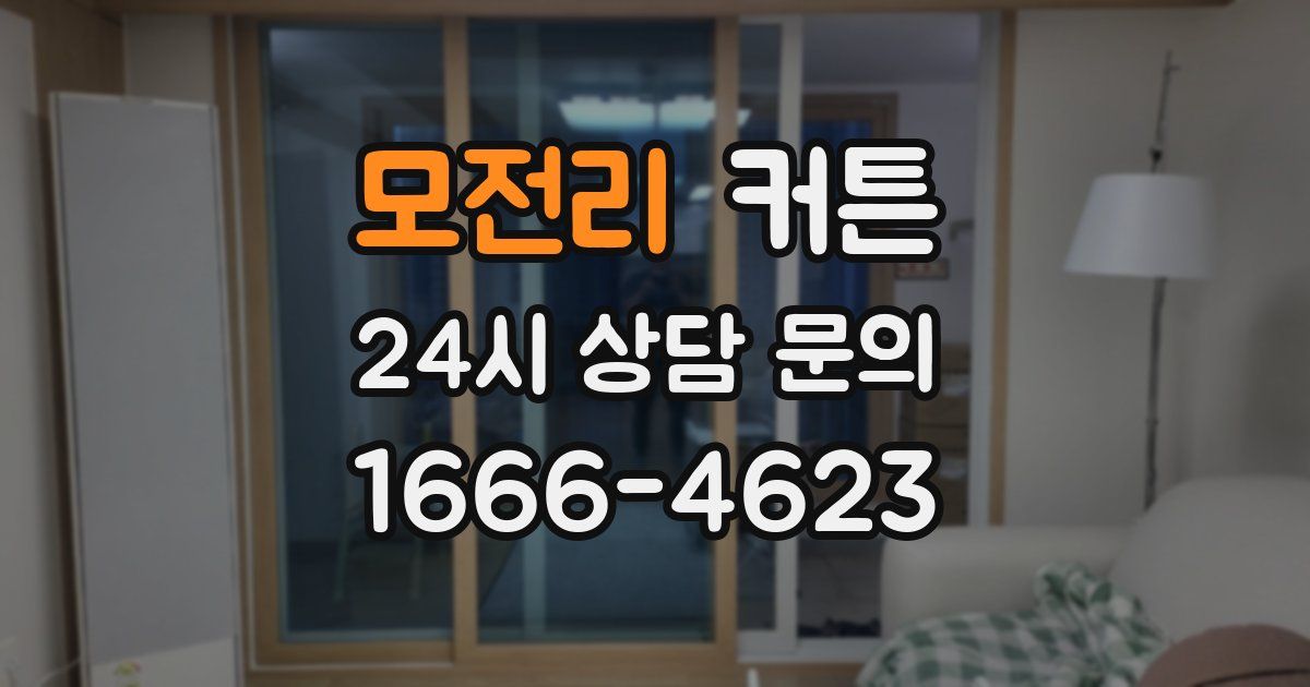 모전리 커튼