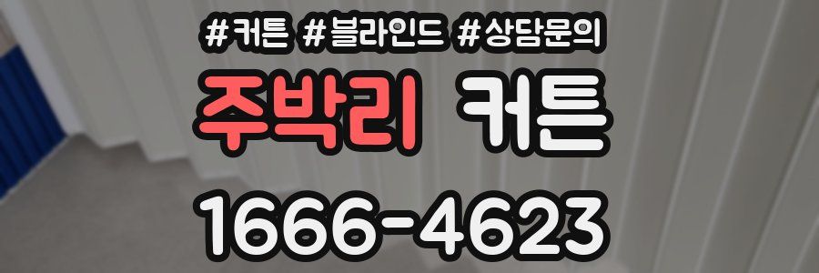 주박리 커튼