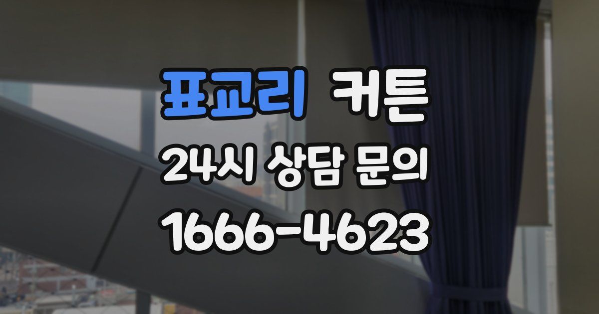 표교리 커튼