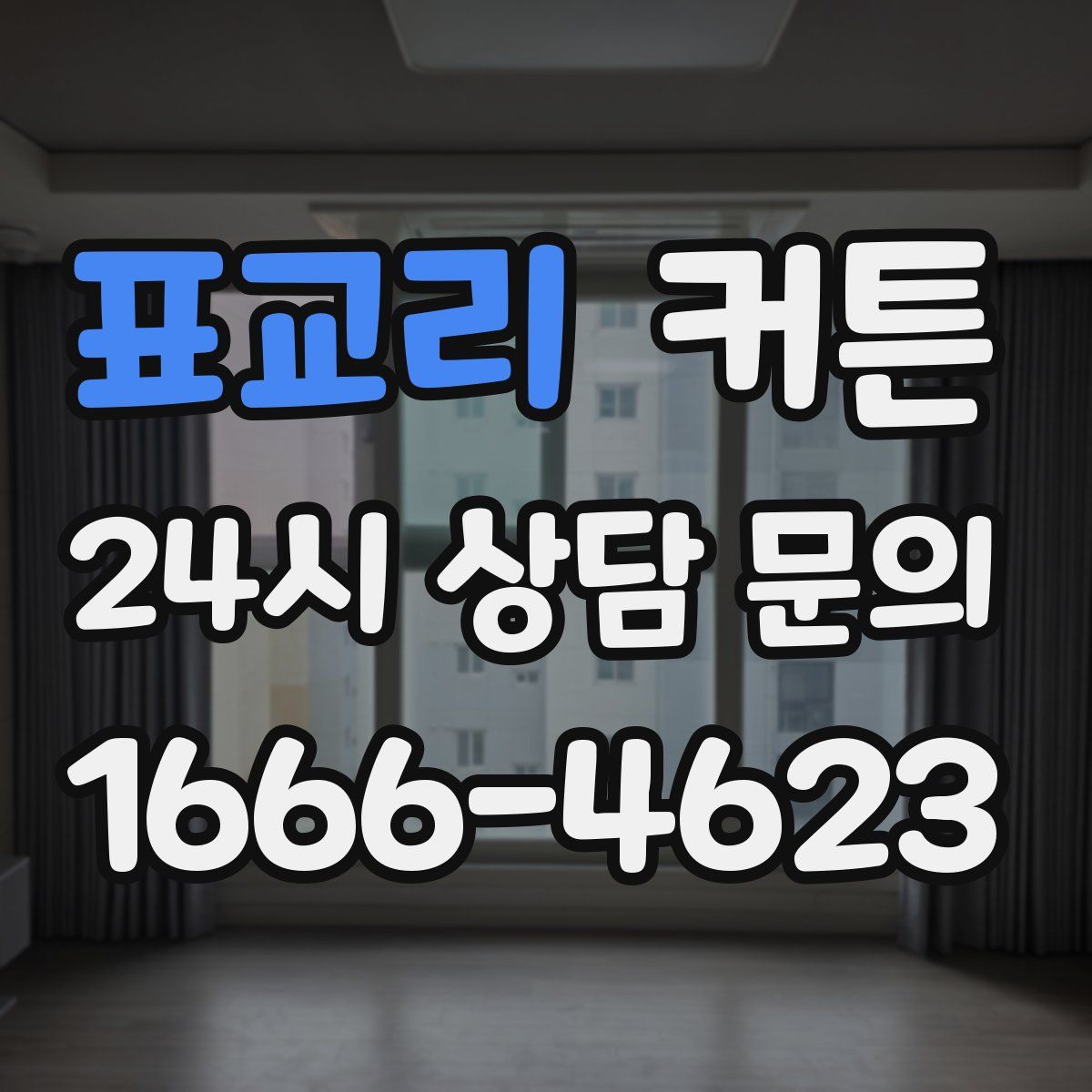 표교리 커튼
