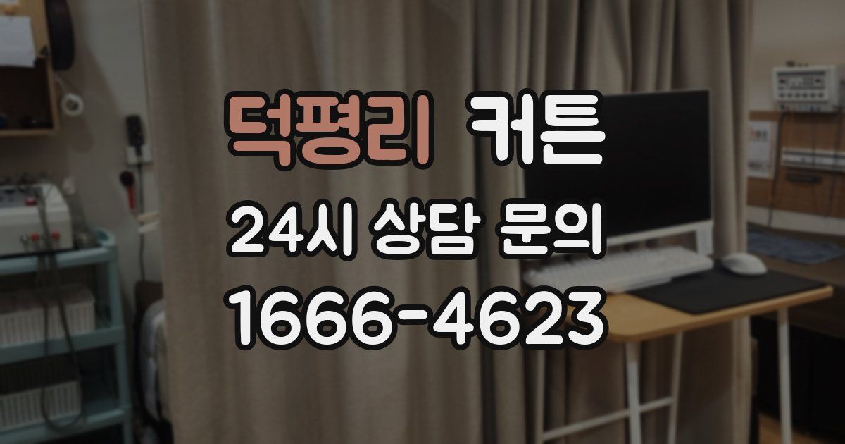 덕평리 커튼