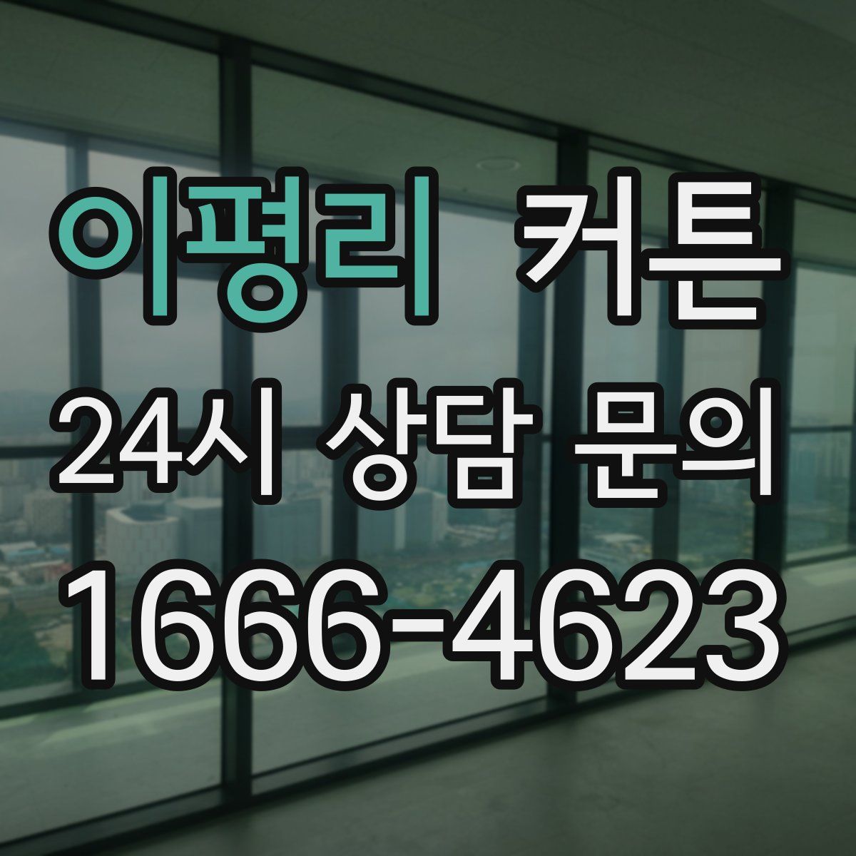 이평리 커튼