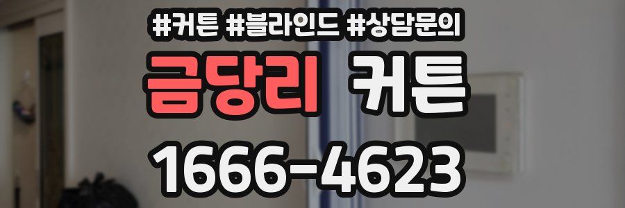 금당리 커튼