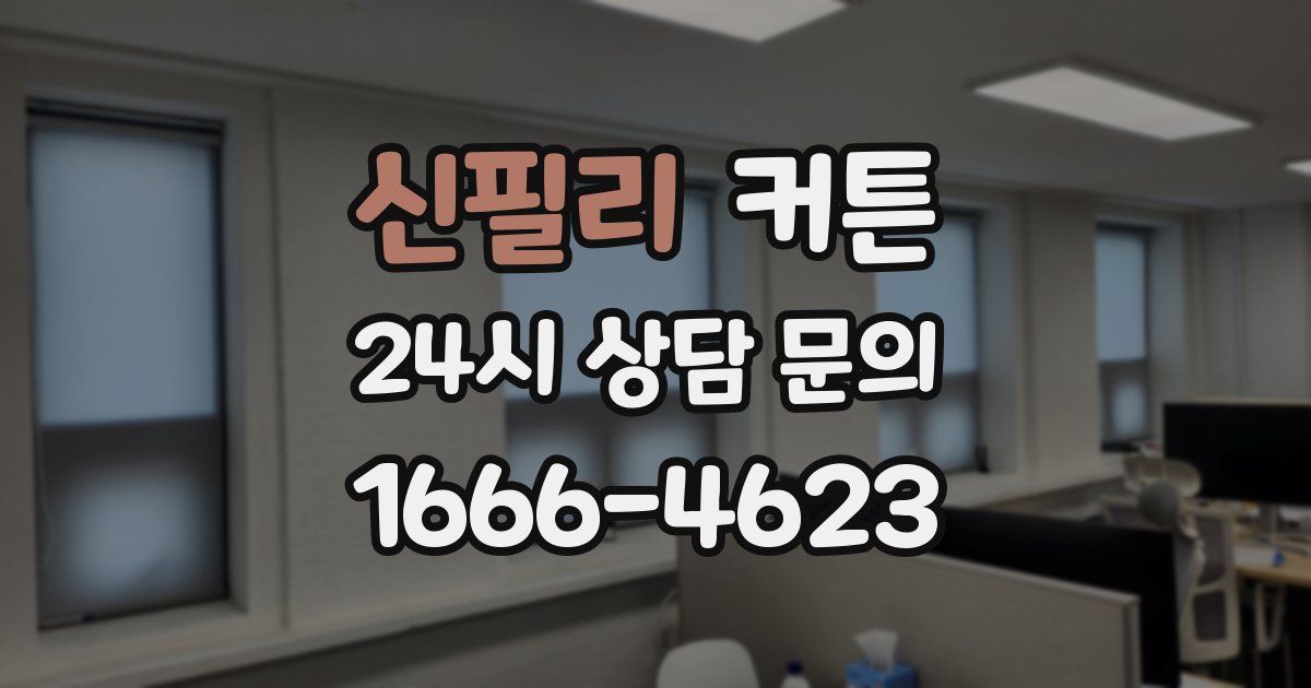 신필리 커튼