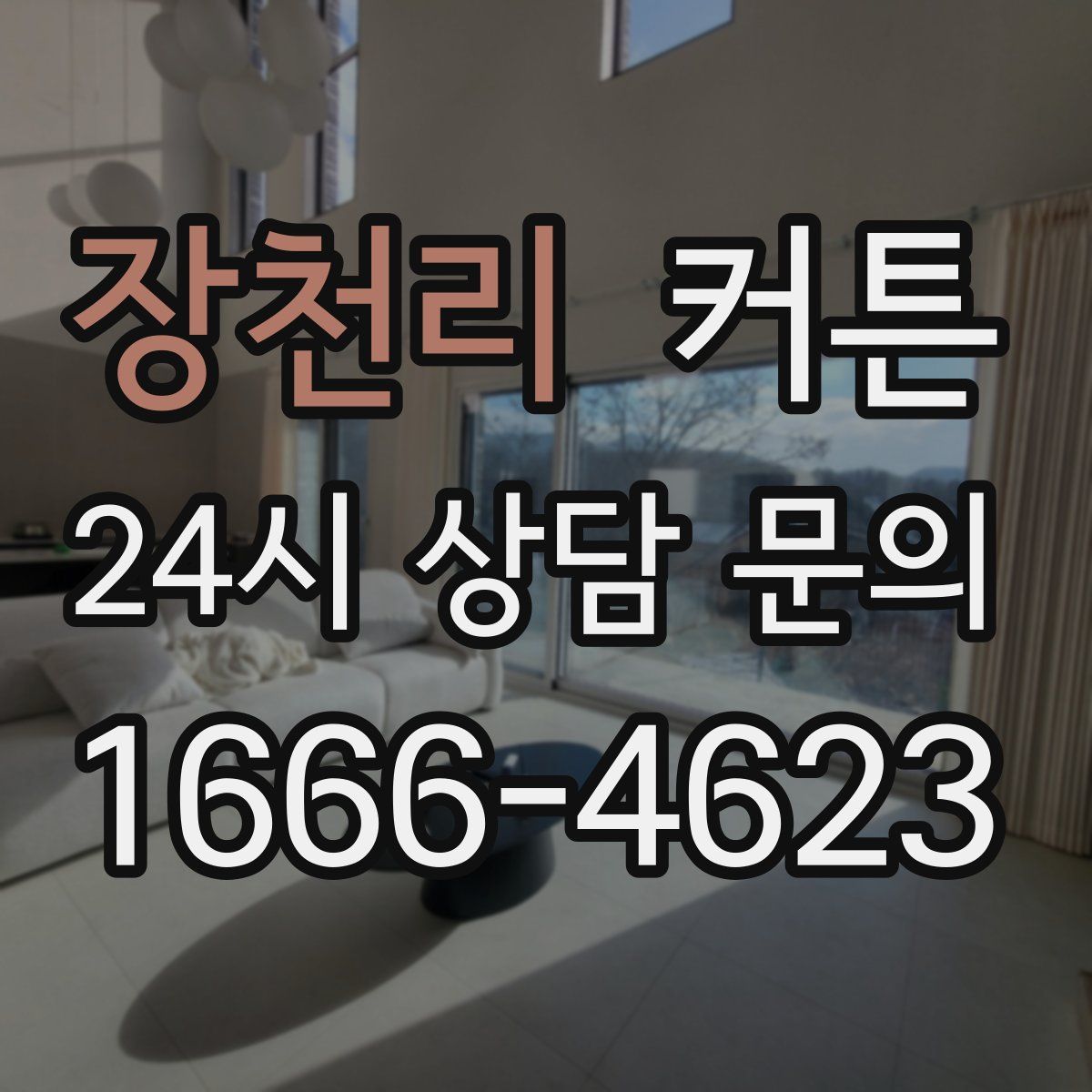 장천리 커튼