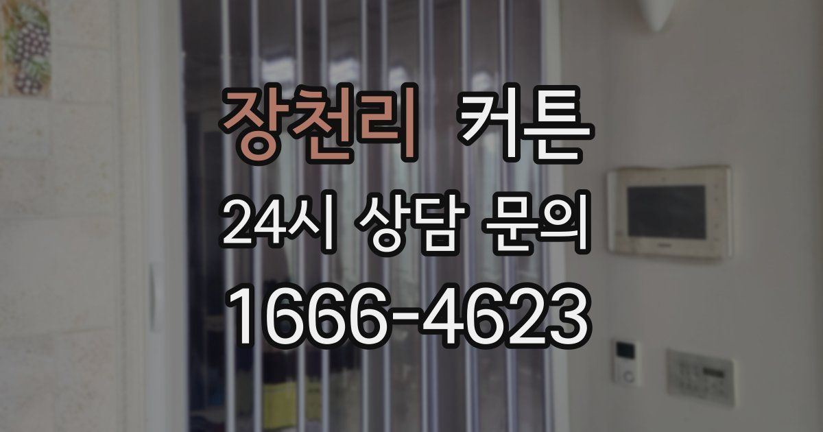 장천리 커튼