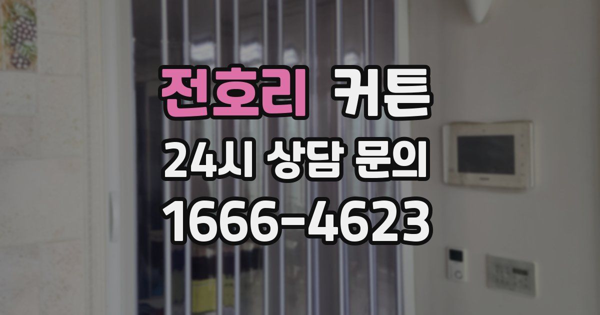 전호리 커튼