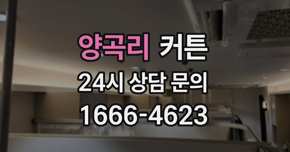양곡리 커튼