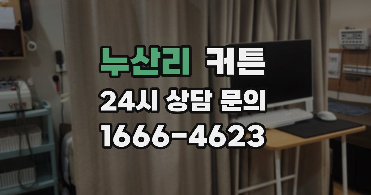 누산리 커튼