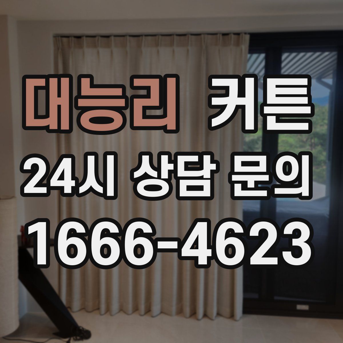 대능리 커튼